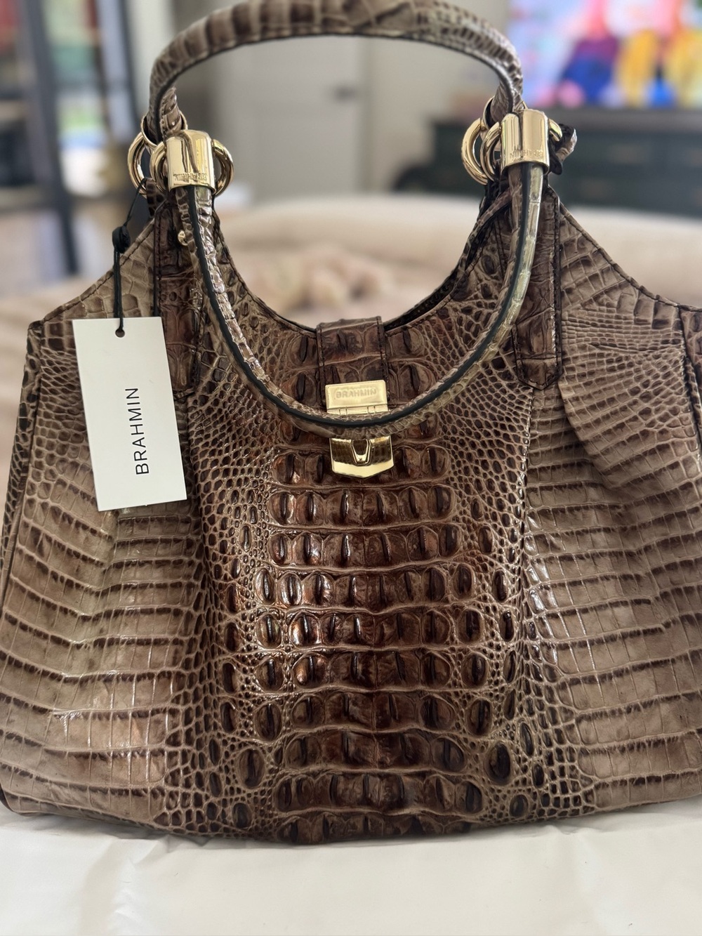 Brahmin Elisa Satchel NWT